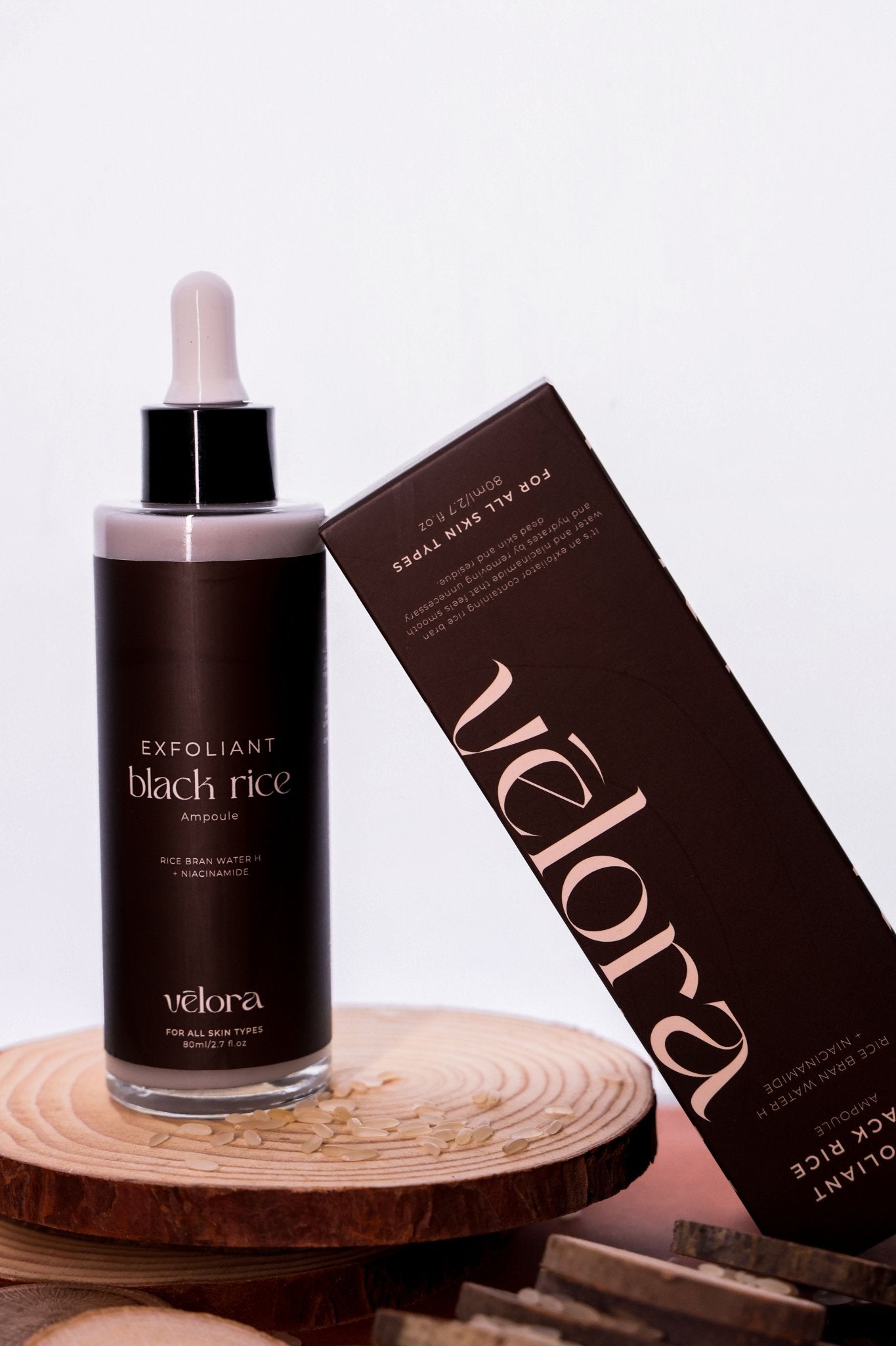 Black Rice Exfoliator - Velora LB