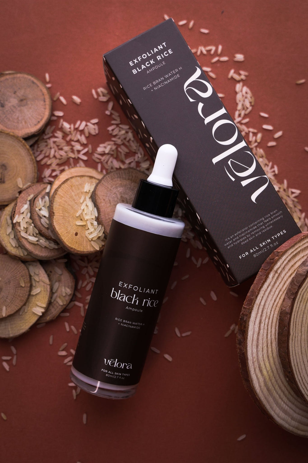 Black Rice Exfoliator - Velora LB